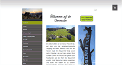 Desktop Screenshot of obermettlen.com